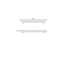 Ver imagem 3 de Kit Jogo 2 Prateleiras De Livro De Parede Mdf/Mdp Branco 60 x 20