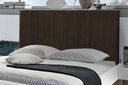Ver imagem 2 de Cabeceira Painel Vitoria 138 cm Suede Marrom Escuro