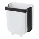 Ver imagem 1 de Lixeira Cozinha Portátil Lixo 5l Dobrável Fixa Porta Armário