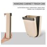 Lixeira Cozinha Portátil Lixo 5l Dobrável Fixa Porta Armário - 6