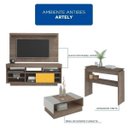 Ver imagem 2 de Sala de Estar Completa com Rack, Painel para TV até 47 Polegadas, Mesa de Centro e Aparador