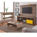 Ver imagem 1 de Sala de Estar Completa com Rack, Painel para TV até 47 Polegadas, Mesa de Centro e Aparador