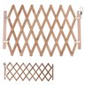 Portao Retratil Grade Bambu Pet Cao Gato Cachorro Criança Bebe Animal de Estimaçao Cercado Cercadinh - 1
