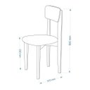 Ver imagem 4 de Mesa Cadeiras Infantil 7 Cores Mdf Pinus para Quarto Jogos:colorido