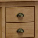 Ver imagem 5 de Mesa para Escritório Escrivaninha Home Office 2 Gavetas Mazzaro F06 Freijó - Lyam Decor