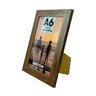 Kit 4 Porta Retrato 10x15 A6 Apoio Decorativo Moldura Acetato Foto Decor:tabaco - 2