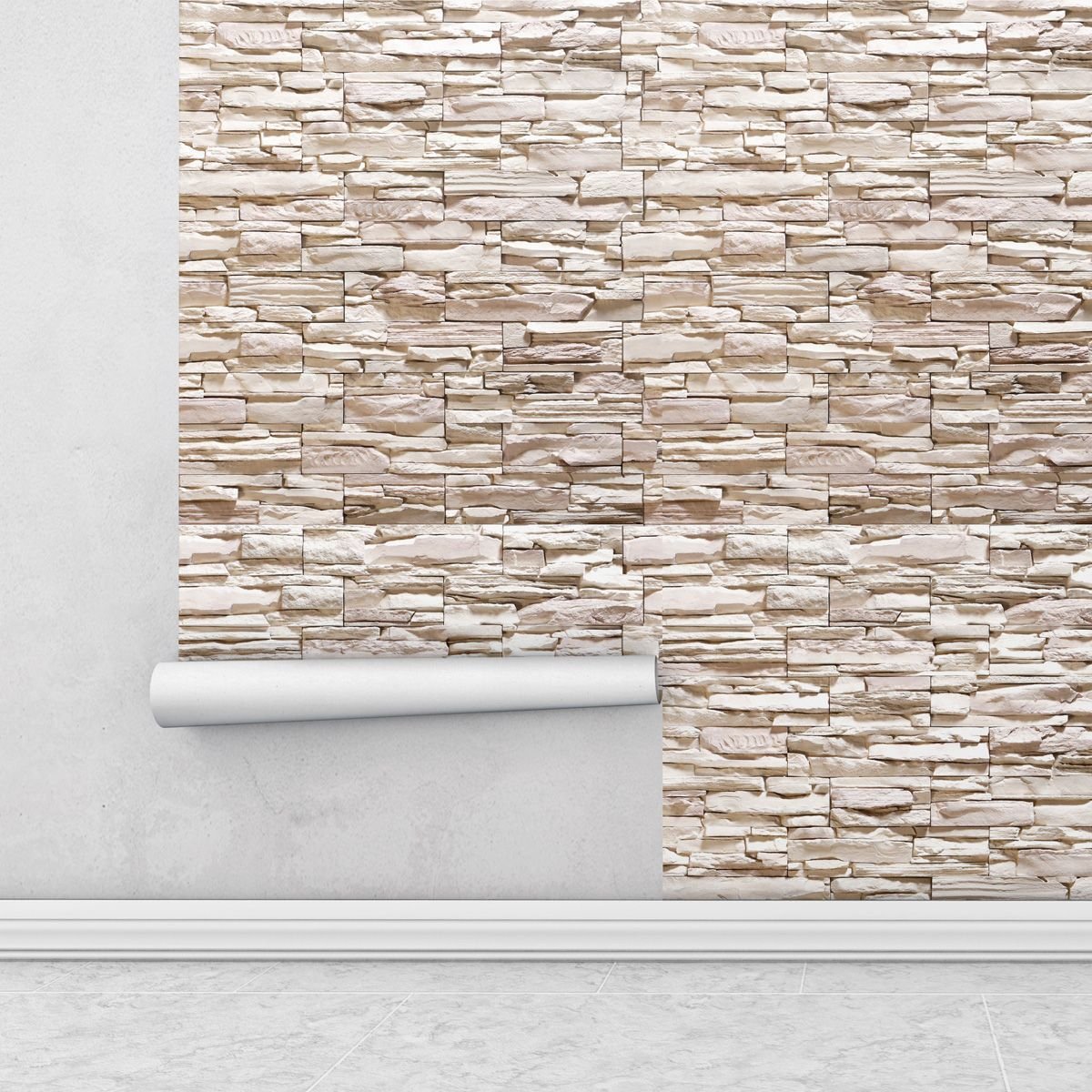 Papel de Parede Adesivo Pedras Rústicas Decor 02 - 2