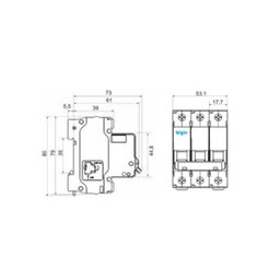 Disjuntor Bipolar 20a 3ka Curva C Elgin - 2
