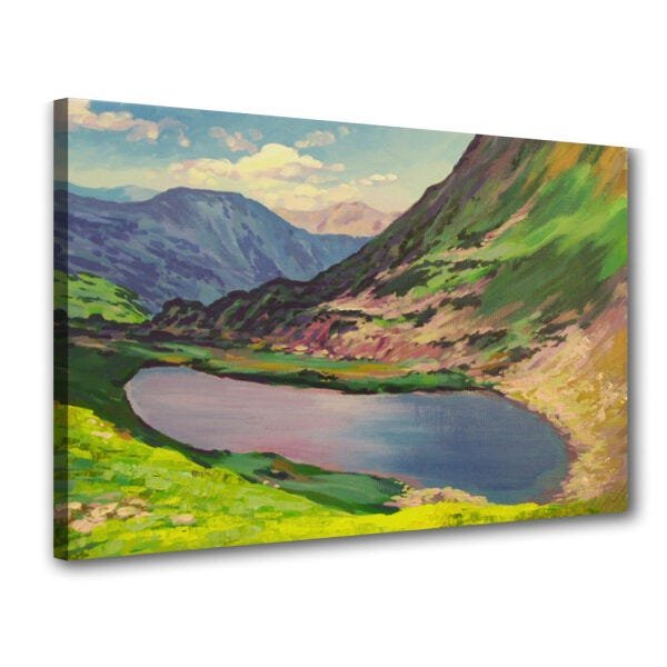 Quadro Decorativo Paisagem Lagoa 993 - 1