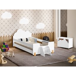 Cama Lorena para Criança Juvenil com Colchão Incluso - 1