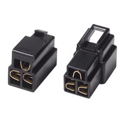 Kit Conector Technoise 3 Vias com Trava Preto - 3