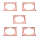 Ver imagem 1 de Kit C/5 Porta Grelha Ralo Click 15x15 Suporte Inox Rose