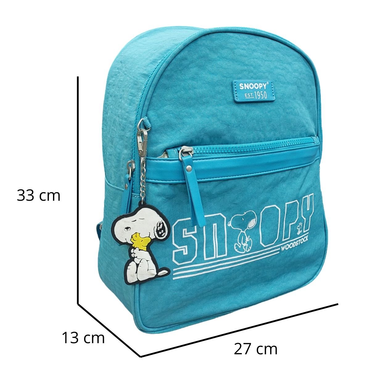 Bolsa de Costas Snoopy Verde Semax - 6