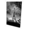 Quadro Decorativo Paisagem Torre Eiffel Preto E Branco 1410 - 1