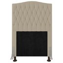 Ver imagem 5 de Cabeceira Cama Box Solteiro Greta 90cm com Frame Bege