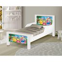Ver imagem 1 de Mini Cama Infantil Adesivada Princesas Branco