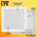Ver imagem 3 de Painel com Placa Led Quadrado de Embutir Lys 24 Watts 3000k Branco - 15140167 - Taschibara Taschibra
