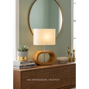 Ver imagem 5 de Luminária Abajur de Mesa Wood em Madeira Moderno Premium