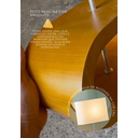Ver mais imagens de Luminária Abajur de Mesa Wood em Madeira Moderno Premium