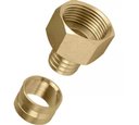 Ver imagem 1 de Conector Fixa Fêmea Pex Água 20x3/4"kit C/ 50-emmeti