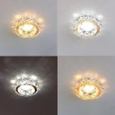 Ver imagem 7 de 12 Spot De Cristal Dourado K9 Inox Embutir Redondo Lup62
