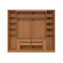Ver imagem 4 de Guarda-roupa Casal 6 Portas Camarão 4 Gavetas Elegance