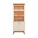 Ver imagem 4 de Cristaleira Paraty Off White Canela Mobler