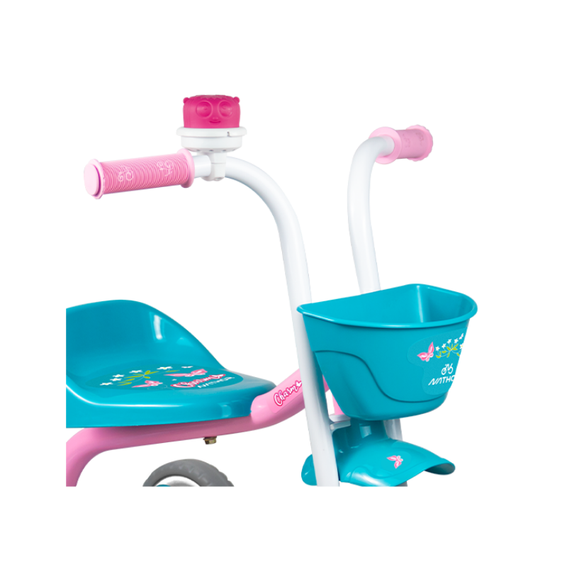 Triciclo Bicicleta Infantil Menina You 3 Girl Rosa Nathor