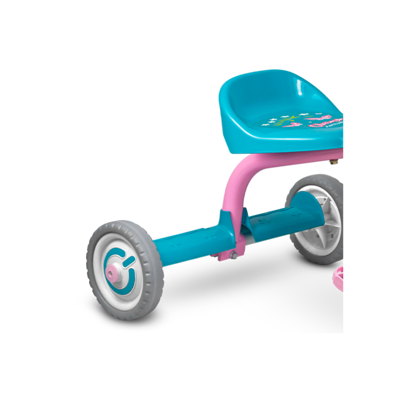 Motoca Velotrol Infantil Tico Tico Meninas Rosa Pink Nathor