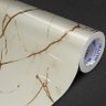 Adesivo Vinil Grosso Papel Parede Marmore Crema Marfil - 2