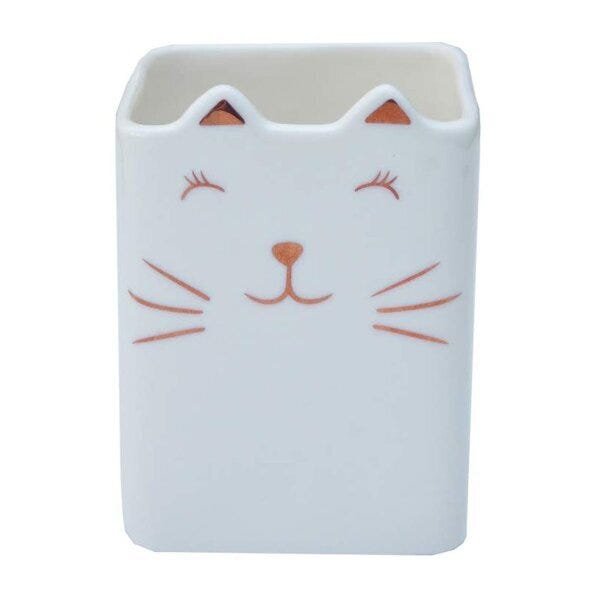 Porta Lápis Gatinho Rosê - 1