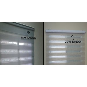 Persiana rolo tela solar 5% sacada 1,00m x 1,50m s/ bandô