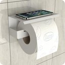 Ver imagem 5 de Kit Acessórios Para Banheiro Com Adesivo 4 Peças Branco ELG