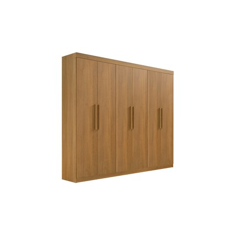 Guarda Roupa Roupeiro Leblon 6 Portas Cinamomo - D'doro
