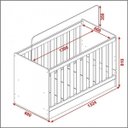 Ver imagem 3 de Berço Mini Cama com Suporte Mosquiteiro Rodial