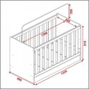Ver imagem 3 de Berço Mini Cama com Suporte Mosquiteiro Rodial