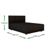 Cama Box Pet Para Cachorro E Gato 82X60X39:Preto - 3