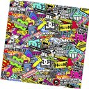 Ver imagem 2 de Adesivos Sticker Bomb Mod - 06-Especial 100x250cm