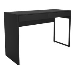 Mesa para Escritório Desk 2 Gavetas Camarim Preto - 2