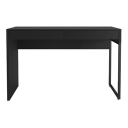 Mesa para Escritório Desk 2 Gavetas Camarim Preto - 6