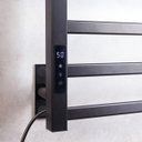 Ver imagem 6 de Toalheiro Elétrico Térmico Aquecido 45x 50 Preto 220v