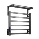 Ver imagem 1 de Toalheiro Elétrico Térmico Aquecido 45x 50 Preto 220v