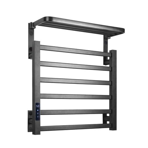 Toalheiro Elétrico Térmico Aquecido 45x 50 Preto 220V