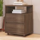 Ver imagem 1 de Mesa de Cabeceira 2 Gavetas Nora Casa 812