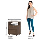 Ver imagem 2 de Mesa de Cabeceira 2 Gavetas Nora Casa 812