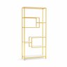 Estante Prateleira Estilo Industrial Organizador 6/4 Níveis Dourado - 1