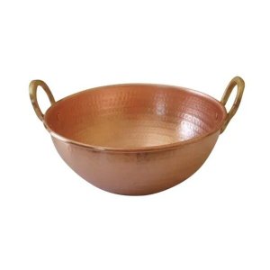 Tacho De Cobre Puro De 100 Litros 74cm Diâmetro