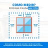 Persiana Vertical em Tecido Blackout Crisdan Largura 1,70 X 1,50 Altura Creme - 6