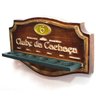 Placa Clube da Cachaça com 6 copos - 2