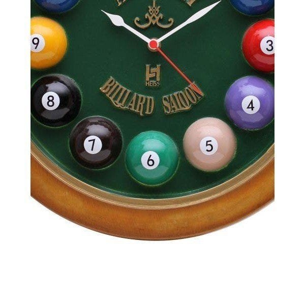 Relógio de Parede Decorativo Billiard Verde - 2